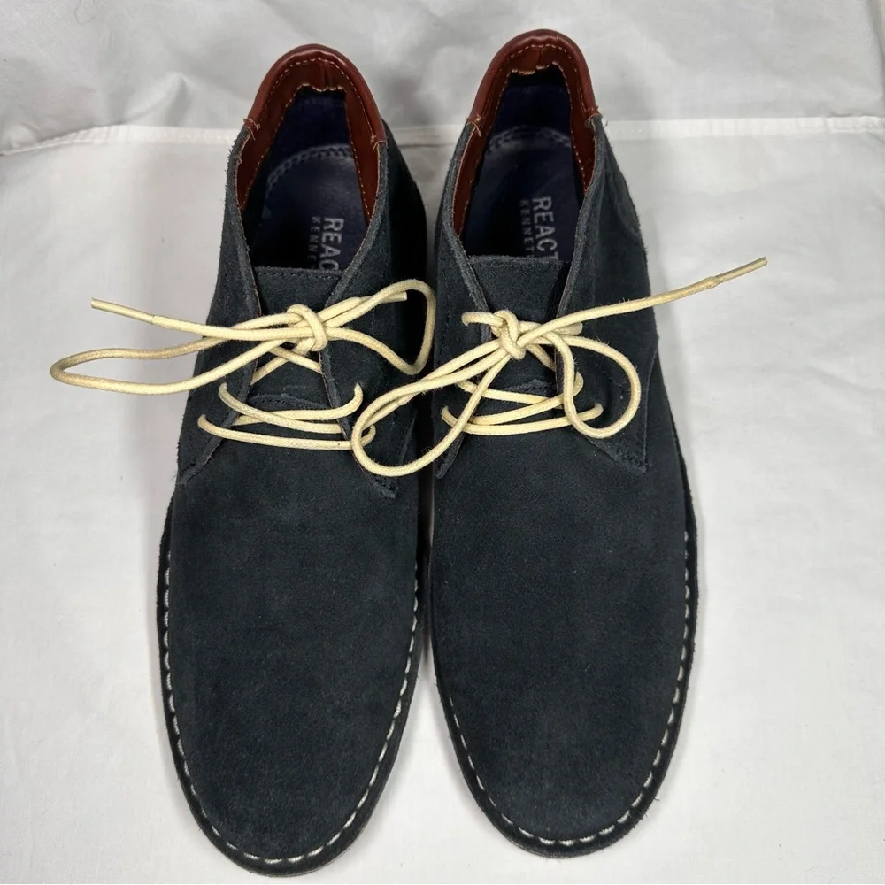 Kenneth Cole Dark Gray Suede Chukka‎ Boots